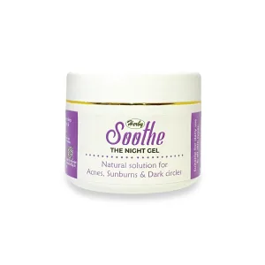 Herby Soothe Night Gel -Undereye circles, Scars & Marks, Face Relaxant - 50g